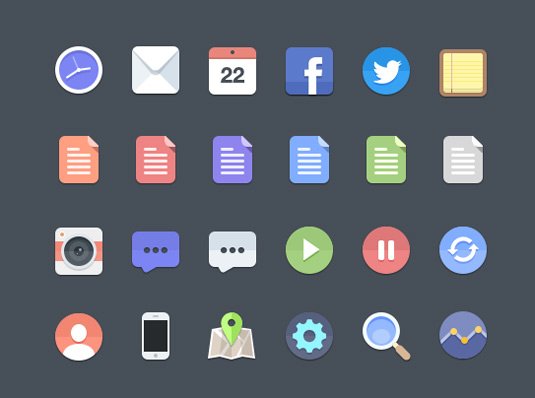 free icons free flat icons