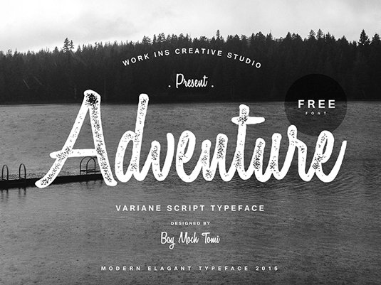 Free cursive fonts: Variane Script