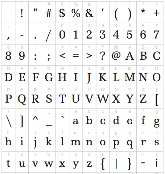 Free web fonts Ledger