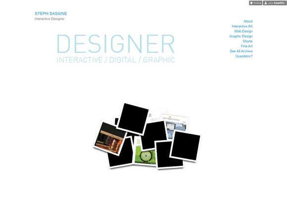 Tumblr blogs for designers: STEPH-SASSINE