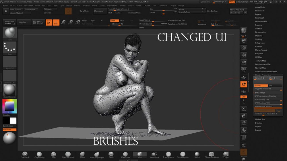 15 tips to master ZBrush: Customise your UI