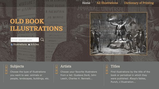 Old Book Illustrations home page