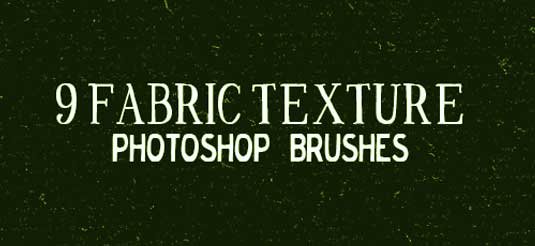 free Photoshop brushes: fabric