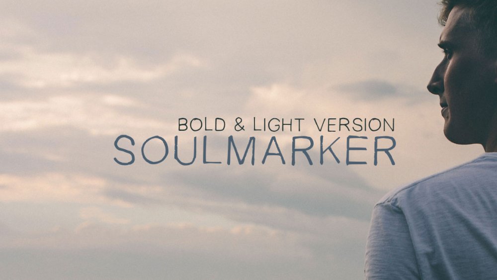 Free handwriting font: SoulMarker