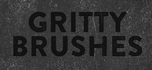 free Photoshop brushes: grime