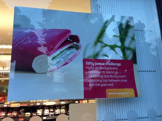 Embarrassing branding blunders - Sainsbury's