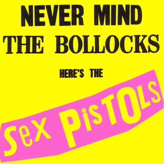 70s album covers: Never Mind the Bollocks