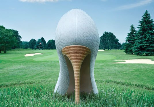 Print ads:  MasterCard Canada: Women's Golf