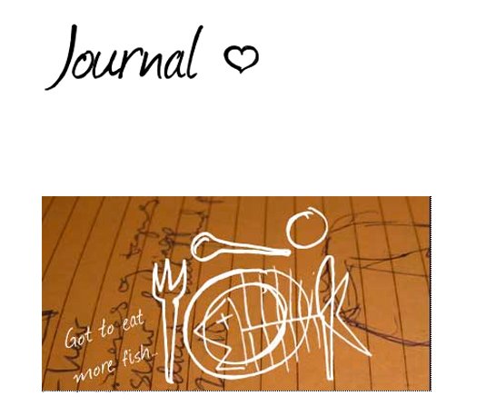 Free handwriting fonts: Journal