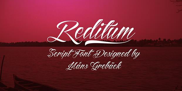 Tattoo fonts: Reditum