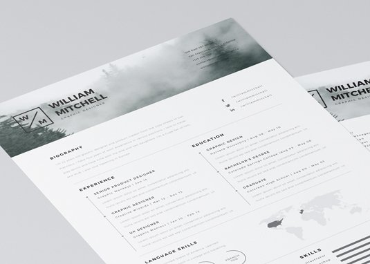 Resume and CV templates