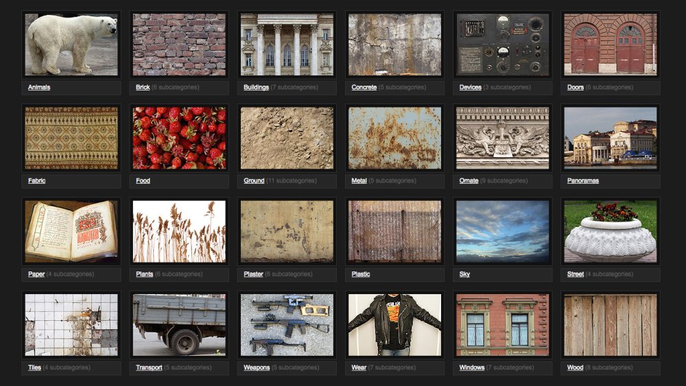 Free 3D textures