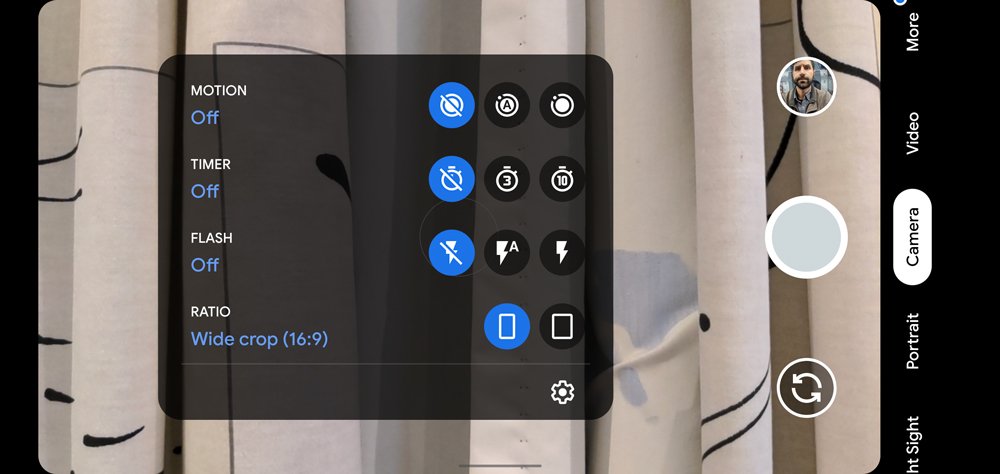 Google Pixel 4 camera: Quick adjustments and settings