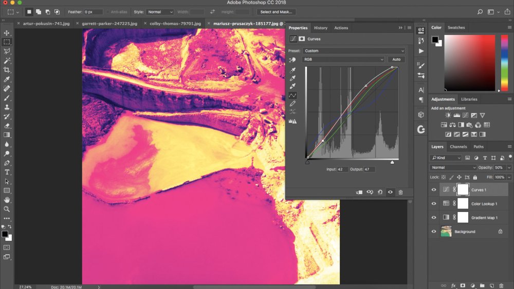 photoshop adjustment tools