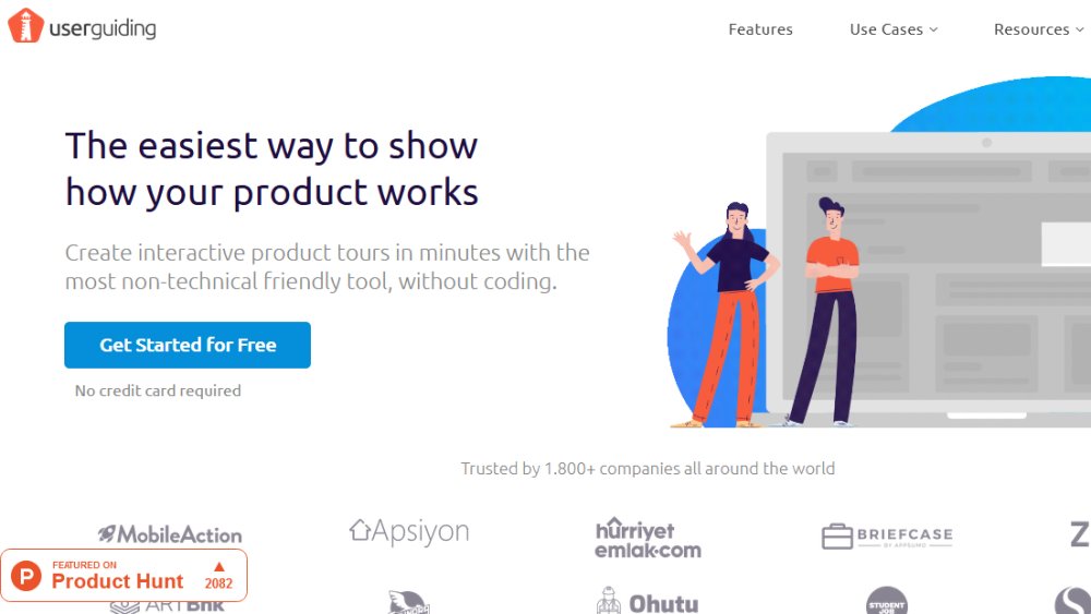 web design tools: userguiding