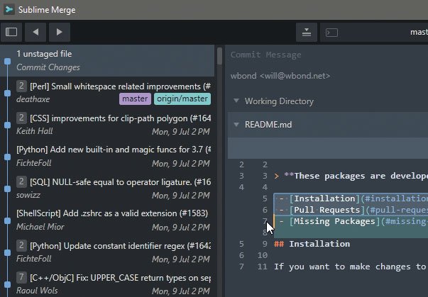 Web dev tools: Sublime Merge