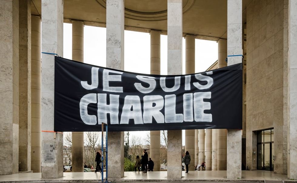 Je Suis Charlie banner