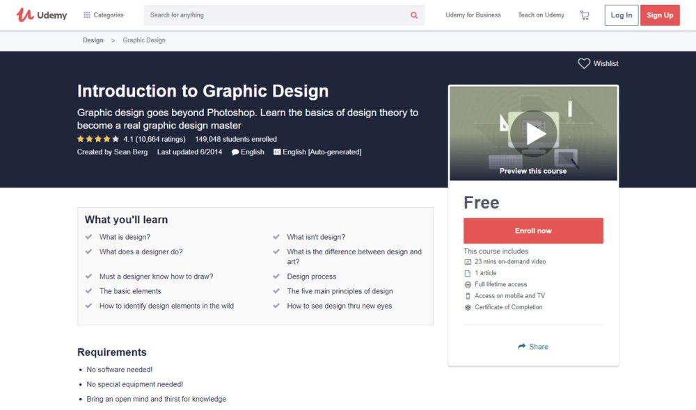 Free online graphic design courses: Introduction to Graphic Design