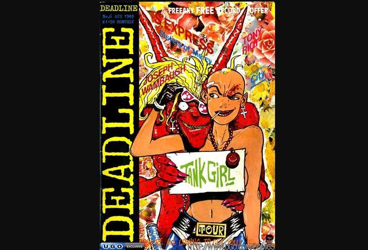 Cover of Deadline featuring Tank Girl