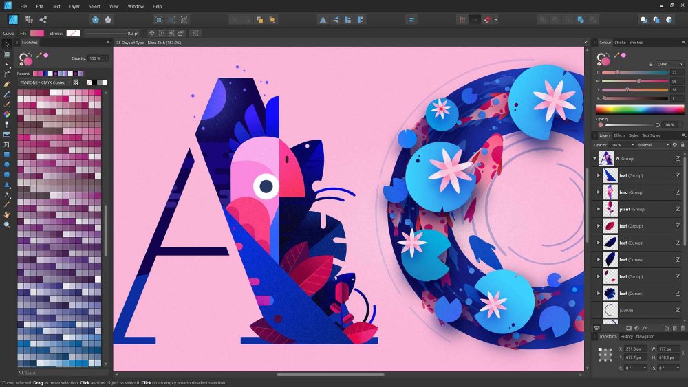 Affinity Designer screenshot