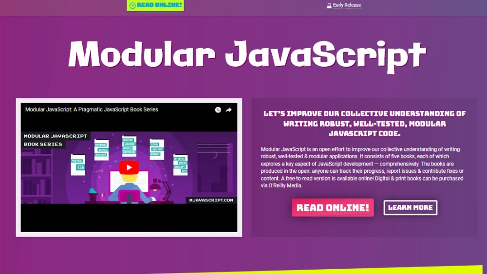 Modular Javascript