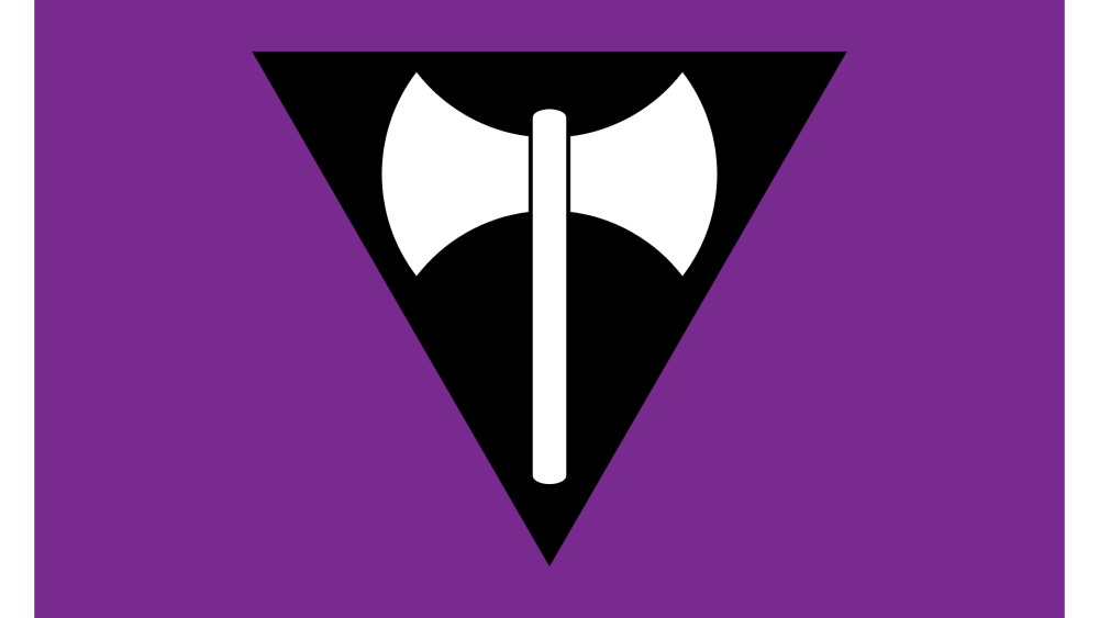 Lesbian pride flag