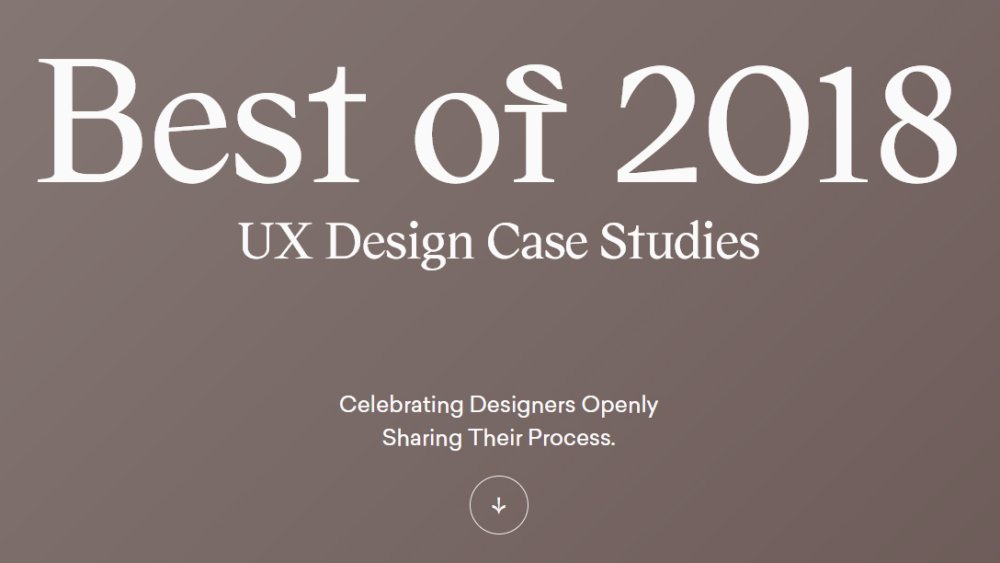 UX design case studies