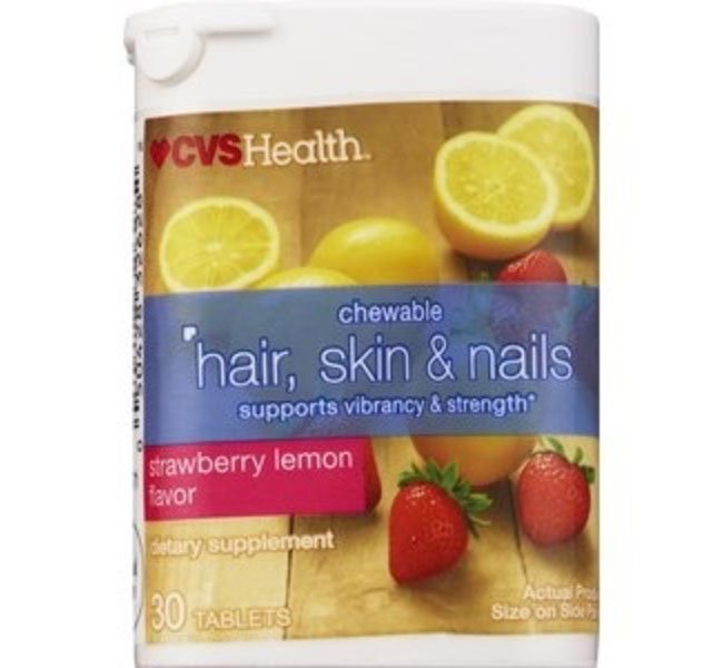 Design fails: CVS chewable hair, skin and nails