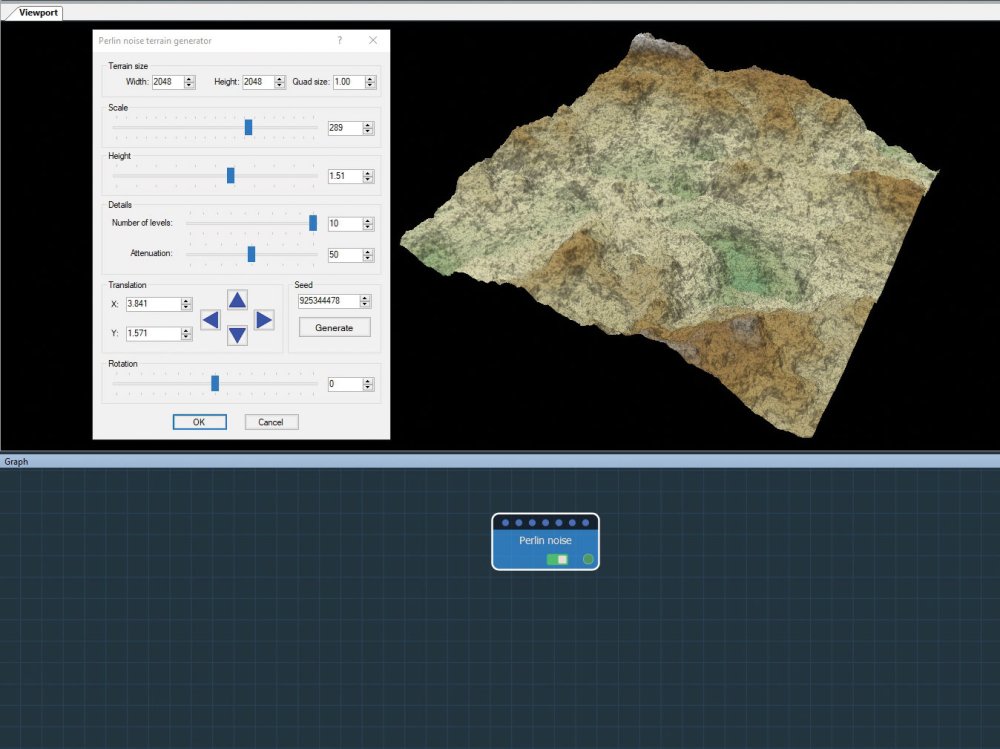 Instant Terra: Generate the terrain