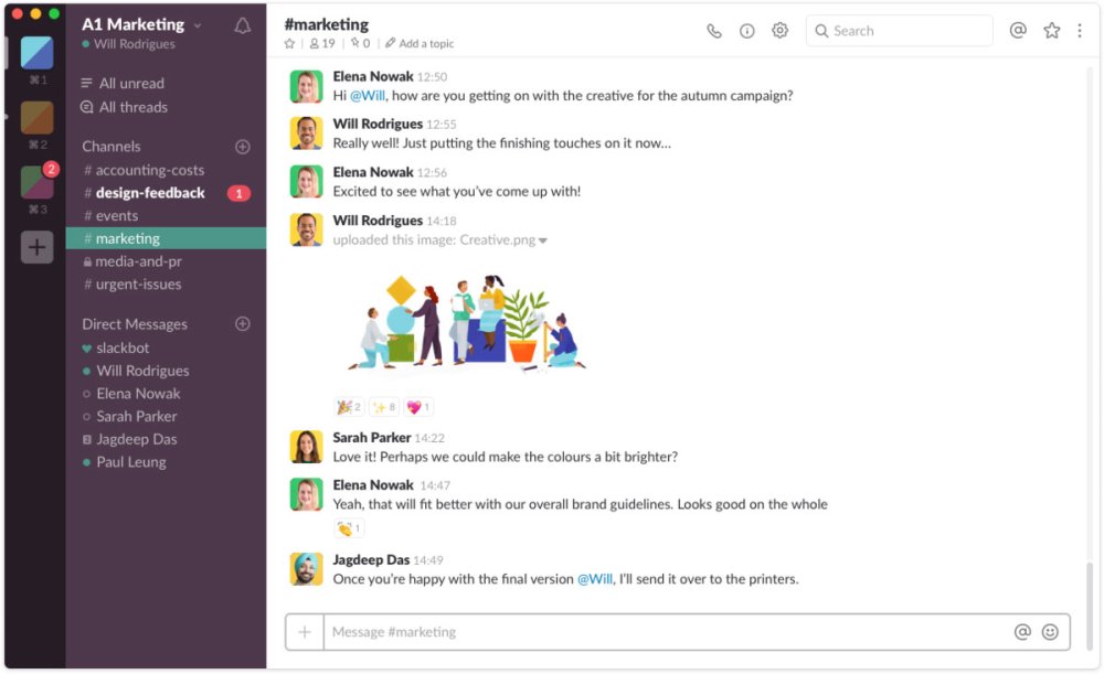 8 productivity apps to help you get things done: Slack