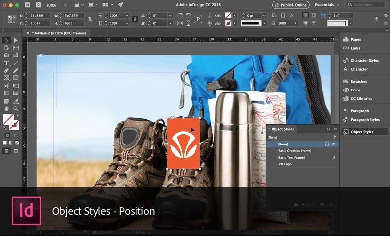 InDesign screenshot