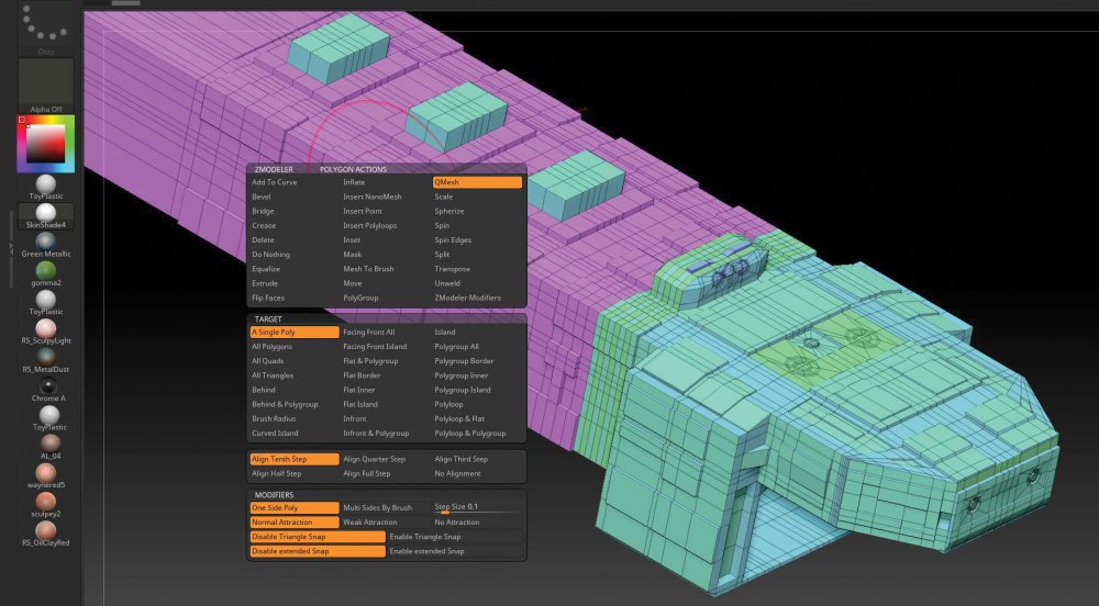 ZModeler tools