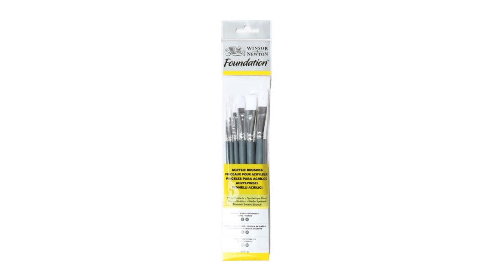 Art supplies: Winsor & Newton Foundation Brush Set