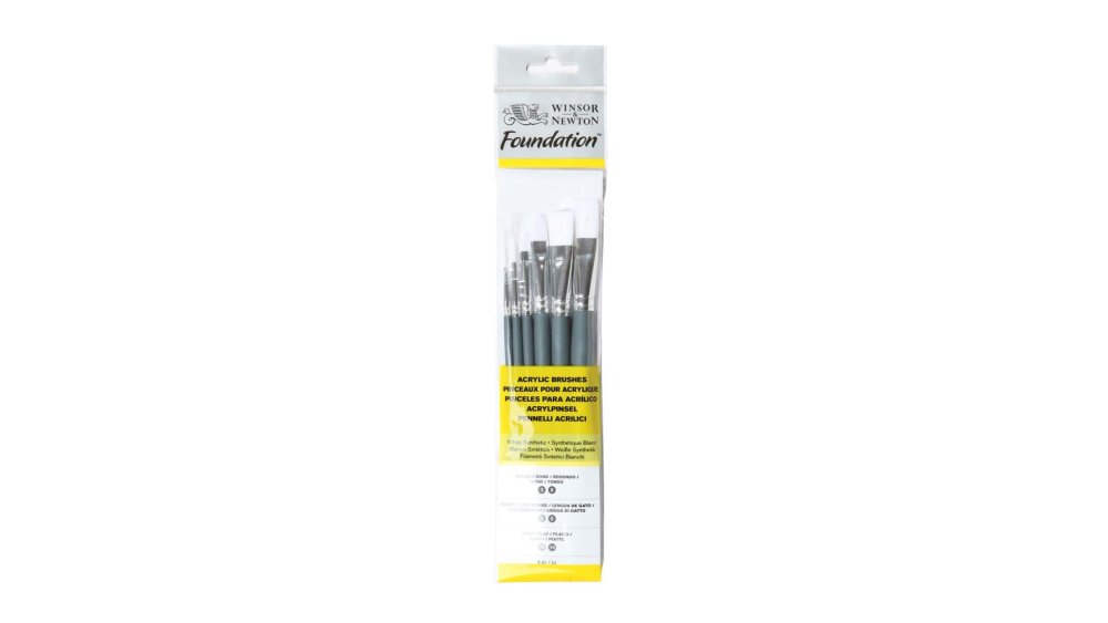 Art supplies: Winsor & Newton Foundation Brush Set