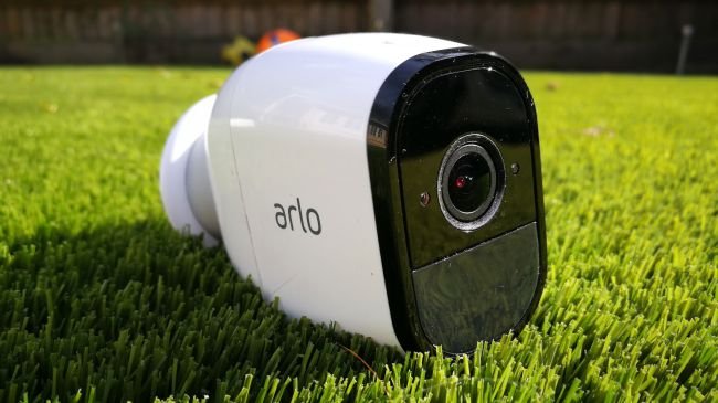 A still image of the Netgear Arlo Pro 2 security system