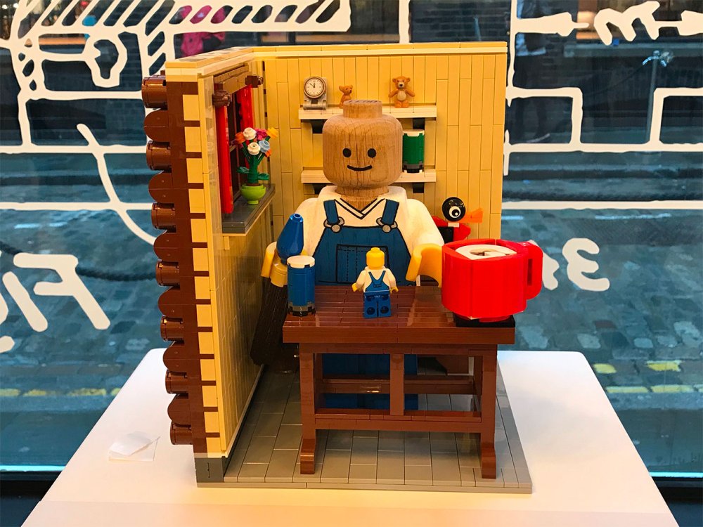 Wooden Lego