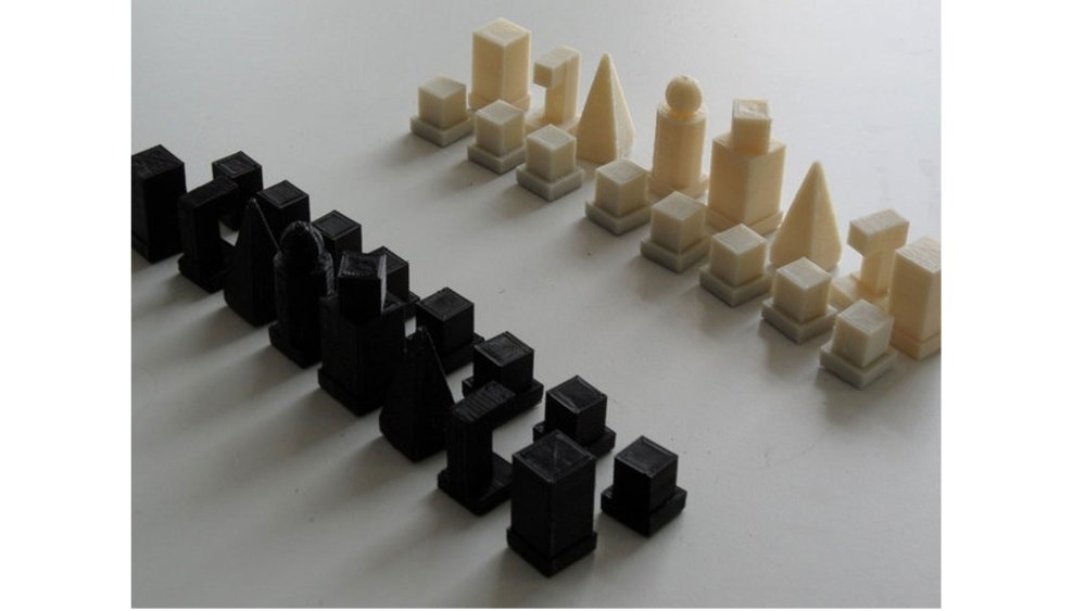 Bauhaus chess set
