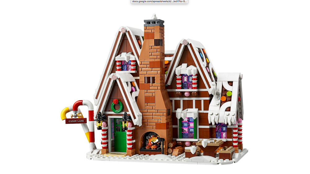 Lego Gingerbread House