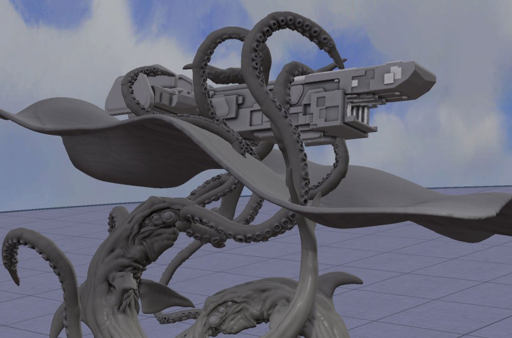 Oculus Medium squid creature