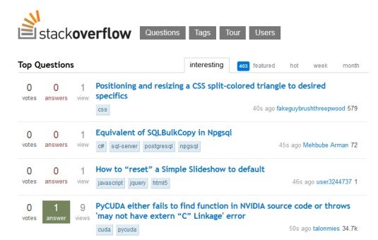 Google Chrome extensions - Search Stackoverflow