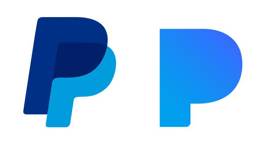 Similar logos: PayPal vs Pandora