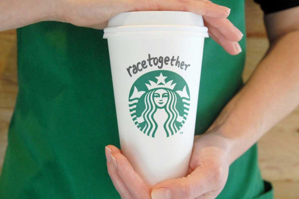 Starbucks #RaceTogether campaign