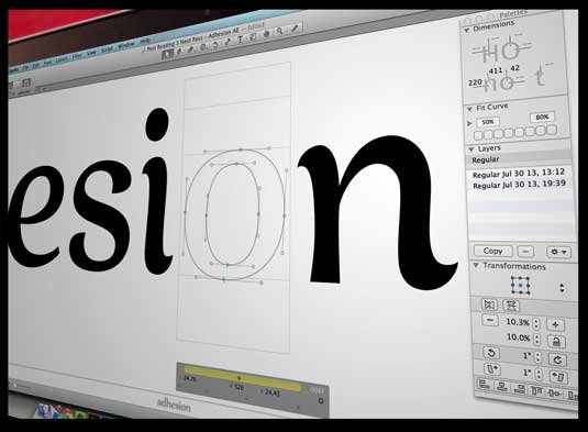 How to make your own font 10