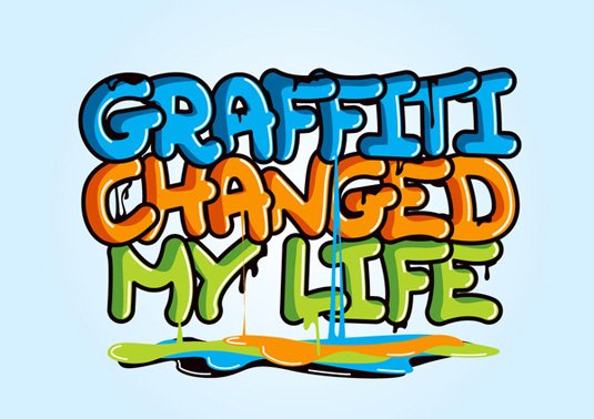 Free graffiti font: The Graffiti Font