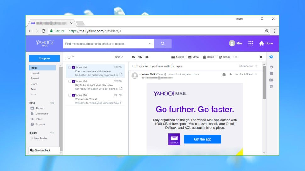 The best email provider of 2018: Yahoo Mail