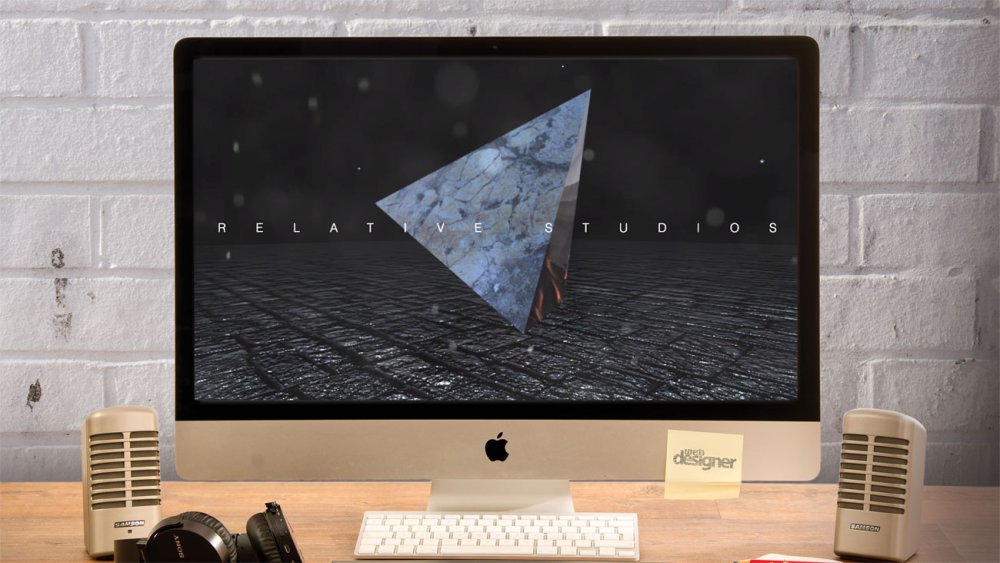 12 web design tutorials to keep your skills updated: Create a WebGL 3D landing page