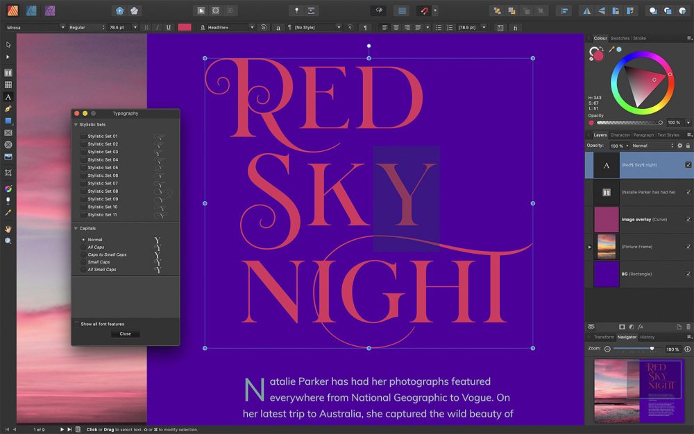 8 of the best new creative tools of 2019: Affinity Publisher