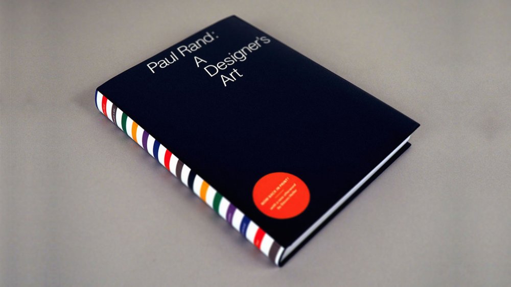Plain cover reading: Paul Rand: A Designer's Art