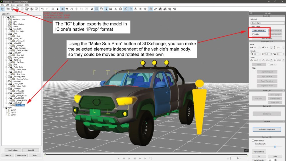 Make vehicle animations with iClone 7: Check the recorded motion