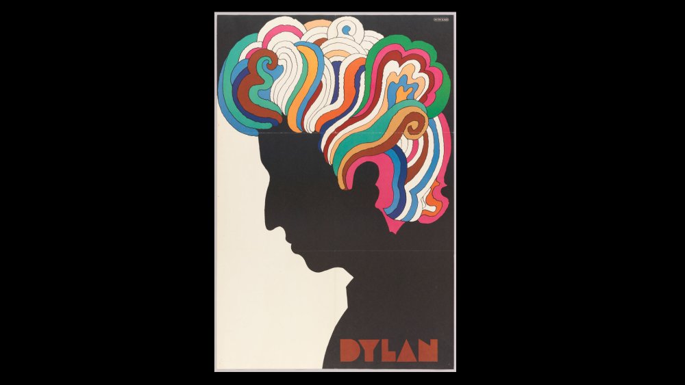 Milton Glaser Bob Dylan poster